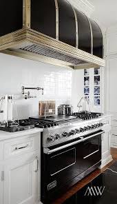 Black And Gold Kitchen Appliances Black Viking Range Transitional Kitchen Kitchen Inspirations Kitchen Design Kitchen Remodel