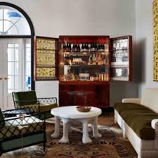 Maison De La Luz On Instagram A Votre Sante Our Honor Bar Has A Thoughtful Selection Of Quality Beverages A In 2020 Cocktail Bar Design New Orleans Homes Bar Design