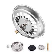 A kitchen sink stopper is a small and the most underrated item. Stainless Steel Kitchen Sink Strainer Waste Plug Drain Stopper Water Filter Basket Shape Alexnld Com