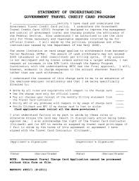 The citibank government travel card is used by military professionals who are on temporary duty assignment. Fillable Online Government Travel Credit Card Program Fax Email Print Pdffiller