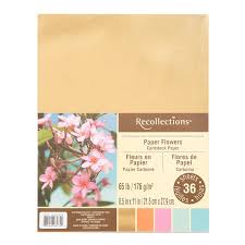 Cricut flowers can be a little tough to assemble. Paper Flowers 8 5 X 11 Cardstock Paper By Recollections Michaels