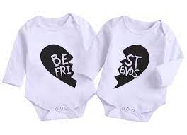 Mini Honey 2pcs Newborn Twins Baby Boys Girls Short Sleeve Cute Romper Bodysuit Summer Outfit Clothes Buy Online In India At Desertcart