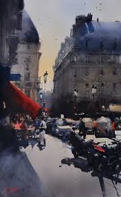 Travels worldwide exhibiting, judging & lecturing. Watercolor Masterclass Understanding The 4 Pillars By Alvaro Castagnet Painting Miles