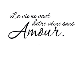 French La Vie Ne Vaut D Etre Vecue Sans Amour English Translation Life Is Not Worth Living Without French Love Quotes French Quotes Love Quotes For Whatsapp