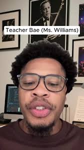 Ms Williams Teacher Bae Peachy