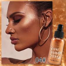 Erinde Liquid Glow Highlight Spray, Face Body Highlighter Spray, Glitter  Sparkle Hairpray, Liquid Shimmer Makeup Spray for Face, Hair and Body,  Pearlescent Spray for Rave Party : Buy Online at Best Price