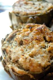 Stuffed Artichokes Recipe Recipes Food Artichoke Recipes