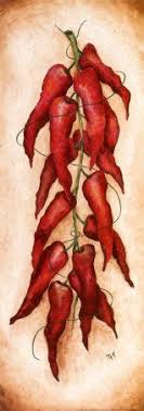 Chili pepper decor is a reminder of the hot and spicy vegetable that is known for adding flavor and punch to dishes. 130 Red Chili Pepper Decorations For The Kitchen Ideas In 2021 Chili Pepper Red Chili Peppers Stuffed Peppers