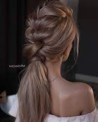 Gorgeous Ponytail Hairstyle Ideas That Will Leave You In Fab Business Hairstyles Wedding Hairstyles For Long Hair Hairstyle