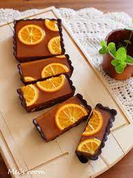 orange and chocolate tart チョコタルト レシピ タルト ラッピング タルト レシピ