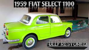 Image result for Green 1959 Fiat