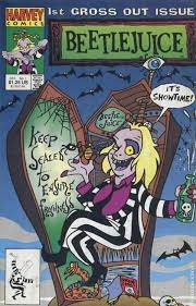 It's a picture from an animated cartoon. Beetlejuice 1991 Comic Books Beetlejuice Cartoon Beetlejuice Comics
