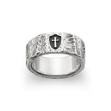 Forged Faith Hope Love Band Rings Mens Wedding Bands Rings For Her Love Band