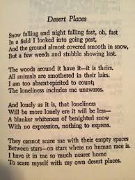 Pin By Jessica Longoria On I Hear Voices Robert Frost Poems Poems Desert Places