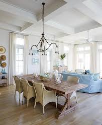 Blue Mountain Beach House Tour Florida Panhandle Sugars Beach Beach Dining Room Beach House Interior Coastal Dining Room