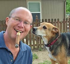 My Coda-girl, with a Cuban Bolivar Belicosos Fino.