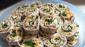 4th of july potluck ideas. 4th Of July Potluck Collab Mexican Party Pinwheels Youtube
