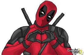 Flatten the curves of the initial head circle so that the sides of the face seem straight. How To Draw Deadpool Step By Step Guide