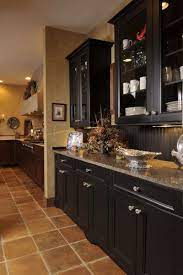 Kitchens Com Country Kitchens Mixing Finishes In A Country Kitchen Black Kitchen Cabinets Black Kitchens Country Kitchen