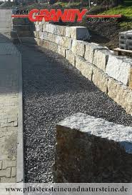B M Granity Natursteinwand Aus Granit Steine Inkl Transport Natursteinmauer Natursteinwand Stutzwand