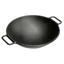 Amazon Com Lodge Pro Logic P14w3 Cast Iron Wok Black 14 Inch Kitchen Dining Cast Iron Wok Lodge Cast Iron Wok Cast Iron Cookware