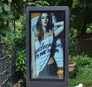 High Brightness 55 inch Double Sided Digital Signage LCD Totem