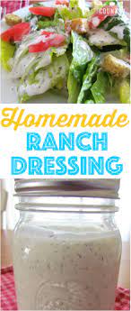 Homemade Ranch Dressing Creamy And Flavorful Recipe Ranch Dressing Recipe Homemade Ranch Dressing Recipe Homemade Condiments
