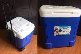 Keep food and drinks cool with the coleman 3000001838 wheeled cooler the coleman 60 qt. Igloo 60 Quart Roller Cooler Online Shopping