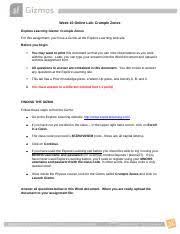 We would like to show you a description here but the site won't allow us. Week 10 Online Lab Crumple Zones Gizmo 1 1 Docx Week 10 Online Lab Crumple Zones Explore Learning Gizmo Crumple Zones For This Assignment You Ll Course Hero