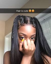 In this case, hair extensions will check out our cool ideas of stylish braided ponytail hairdos! Ayyyyye Its Ya J Follow Me For More Great Things Love Ya Long Hair Styles Natural Hair Styles Straight Hairstyles