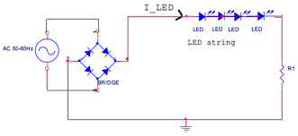 Risultati immagini per tester prova led schema
