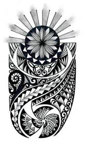 Tribal With Celtic Elements Polynesian Tattoo Designs Maori Tattoo Polynesian Tattoo