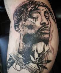 When tupac shakur was 18 years old, he got his first tattoo, a simple 2pac inscription on his left chest. 2pac Gun Weed What A Mickmack Tattoo Body Piercing Facebook
