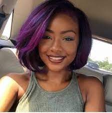 This shoulder length style features choppy layers all throughout the back and sides for a textured, messy look that has a laid back. Flat Iron Neck Length Hairstyles For Black Hair Novocom Top