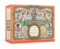 Oversized, sleek, and sophisticated, this deck comes in a hinged cigar box decorated with foil stamping and a wafer seal enclosure, and is accompanied by a booklet containing. Pride And Puzzlement A Jane Austen Puzzle Spielware Jacqui Oakley