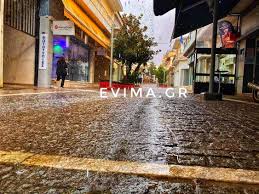 Παρατηρήσεις από το μεγαλύτερο δίκτυο μετεωρολογικών σταθμων. Kairos Eyboia Katarraktwdeis Broxh Ayth Thn Wra Sto Aliberi Eikones Evima Eidhseis Eyboia