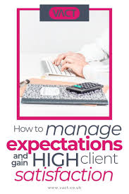 How To Manage Expectations Gain High Client Satisfaction Know Your Customer Ideal Customer Virtual Assistant Business