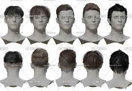 精品发型合集07 男士发型短发留海韩式发型潮流头发头发合集发型合集背头 男人 人物 wolllllllll cg模型网 poster movies movie posters