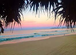 Rainbow Beach Queensland At Sunset Rainbow Beach Beautiful Beaches Cute Cat Wallpaper