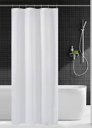 Nandy Home Fabric Shower Curtain Liner White 36 X 72 Inch Bath Stall Size Hotel Quality Mildew Res Fabric Shower Curtains Shower Curtain Portable Shower Stall
