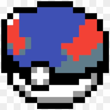 Standard poké balls (モンスターボール monster ball) are the major poké ball in the pokémon saga. Brik Pixel Art Pokemon Pokeball Clipart 1230309 Pikpng