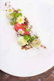 See more ideas about desserts, fancy desserts, plated desserts. Fine Dining Dessert Strawberry Kiwi Ice Cream Mousse And Spices Stock Photo Picture And Royalty Free Image Image 37520594
