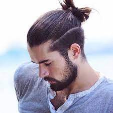 10 Half Ponytail Hairstyle Ideas Checopie Top Knot Hairstyles Beard Hairstyle Top Knot Men
