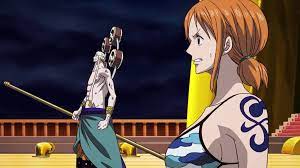 Nami And Enel Episode Of Skypiea By Https Www Deviantart Com Berg Anime On Deviantart One Piece Nami Anime Manga Anime One Piece