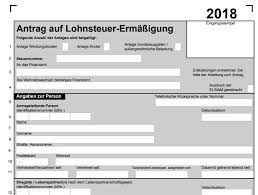 Egal ob arbeitnehmer oder selbstständiger: Antrag Auf Lohnsteuer Ermassigung 2018 Pdf Vorlage Download Chip