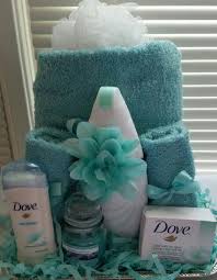 Housed in a luxurious wash bag, the kit includes three of the brand's favourite skincare products that promise to cleanse, condition and delicately fragrance skin. Dove Gift Basket For Her 35 Christmas Gift Baskets Diy Christmas Gift Baskets Mother S Day Gift Baskets