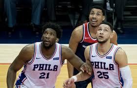 Benjamin david simmons (born 20 july 1996) is an australian professional basketball player for the philadelphia 76ers of the national basketball association (nba). Datei Joel Embiid Ben Simmons Jpg Wikipedia