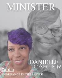 So EXCITED!!! Today we will have our word from none other than Minister  Danielle Carter……. ⏰ 11:00am 📍 6426 KRIEL STREET