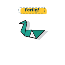Unfortunately the units could not maintain its shape when all 16 units. Einfachen Origami Schwan Falten Anleitung Fur Kinder Anfanger