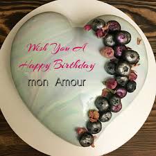 Mon Amour Gateau Anniversaire Fleurs Anniversaire Anniversaire
